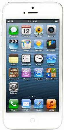 Смартфон Apple iPhone 5 32Gb White & Silver - Саратов